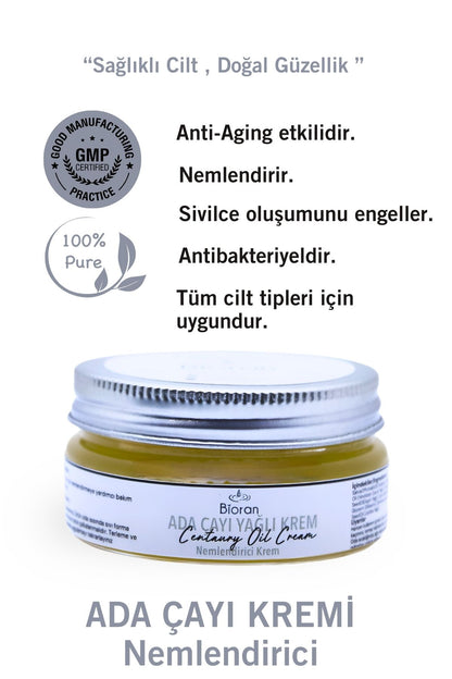 Adaçayı Yağlı Yoğun Bakım Kremi 40 ml.%100 Doğal