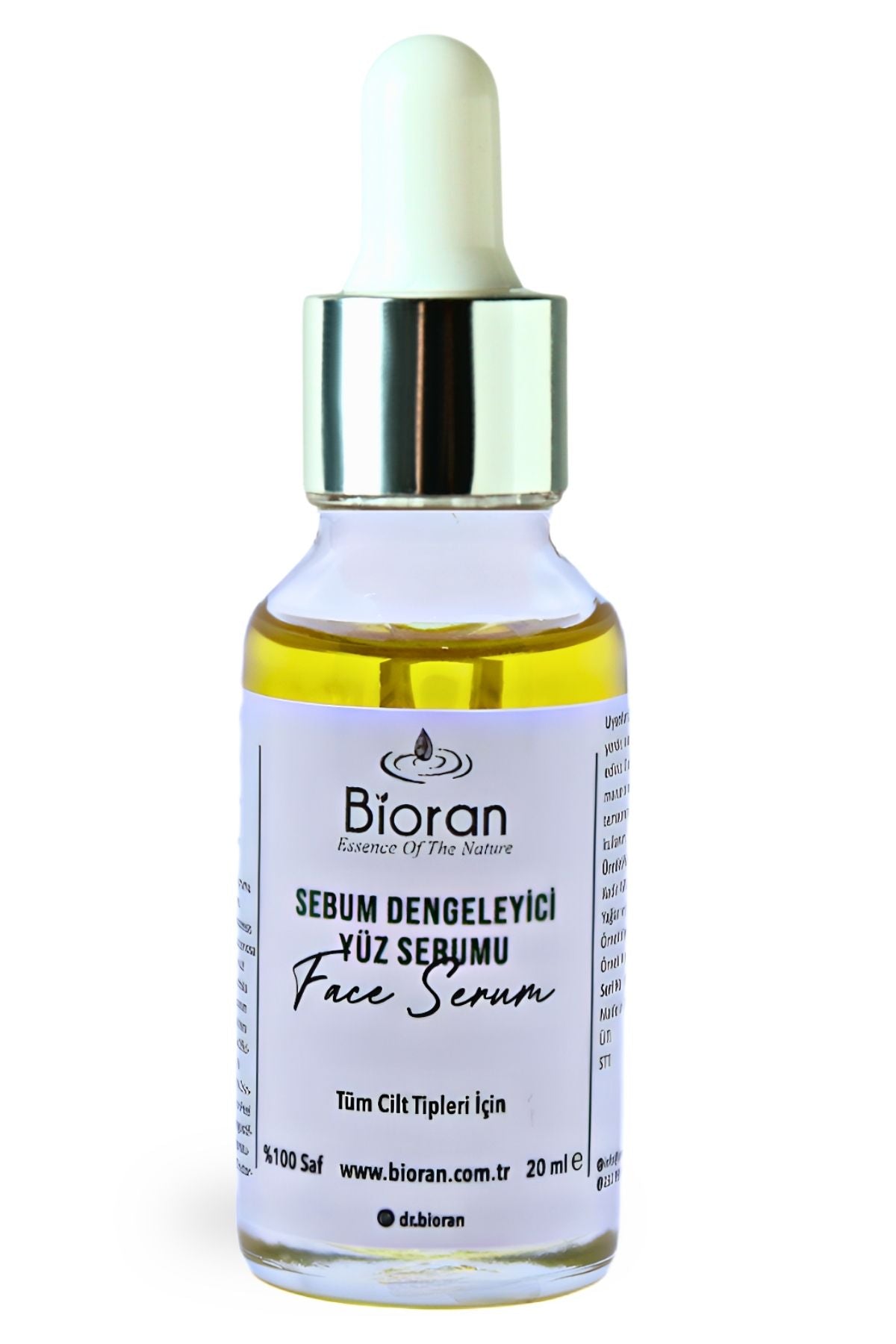 Sebum Dengeleyici Yüz Serumu %100 Saf ve Doğal İçerikli 20 ml.