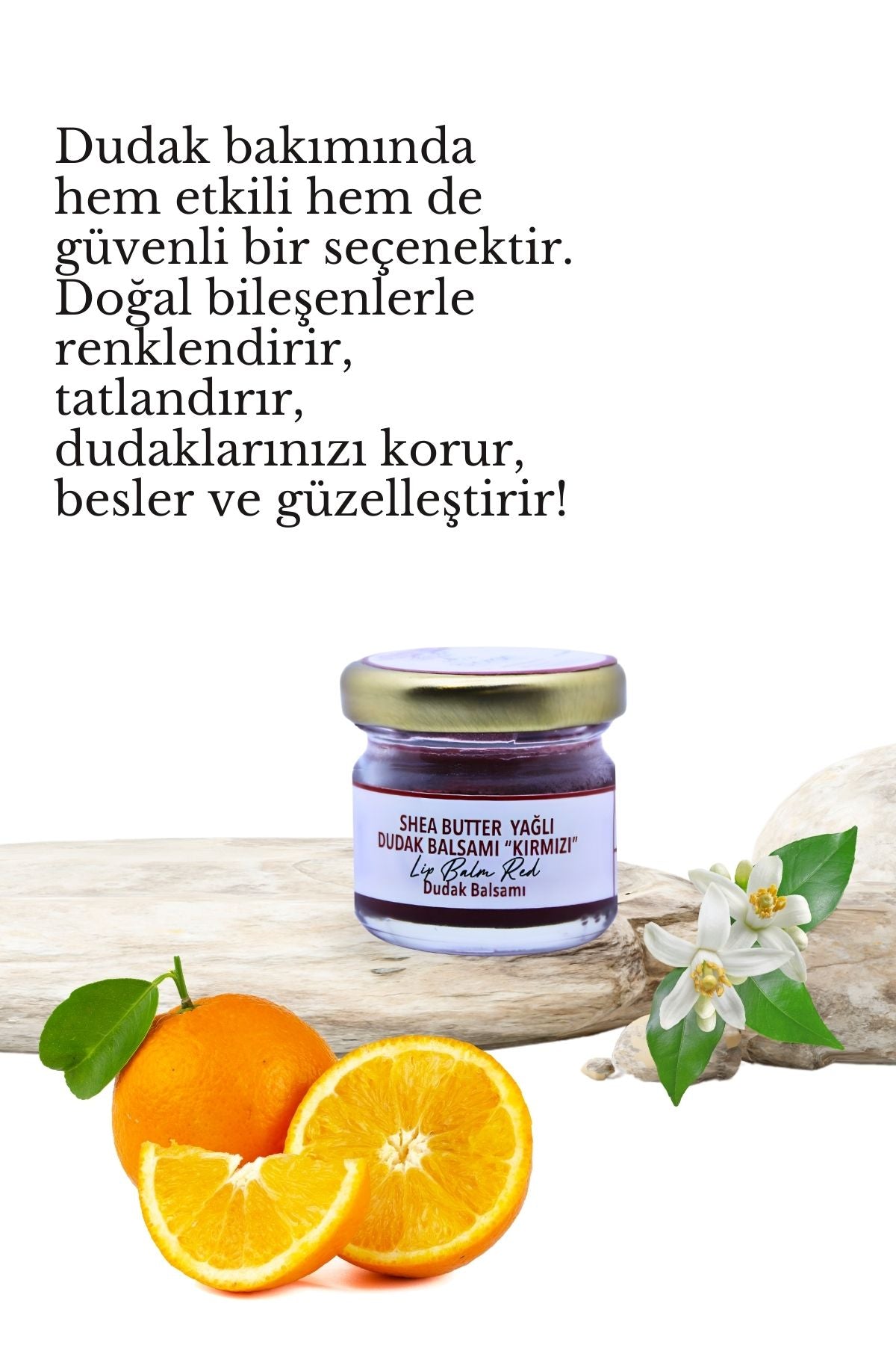 Portakal Kabuğu & Shea Butter Dudak Bakım Kremi 29 Ml