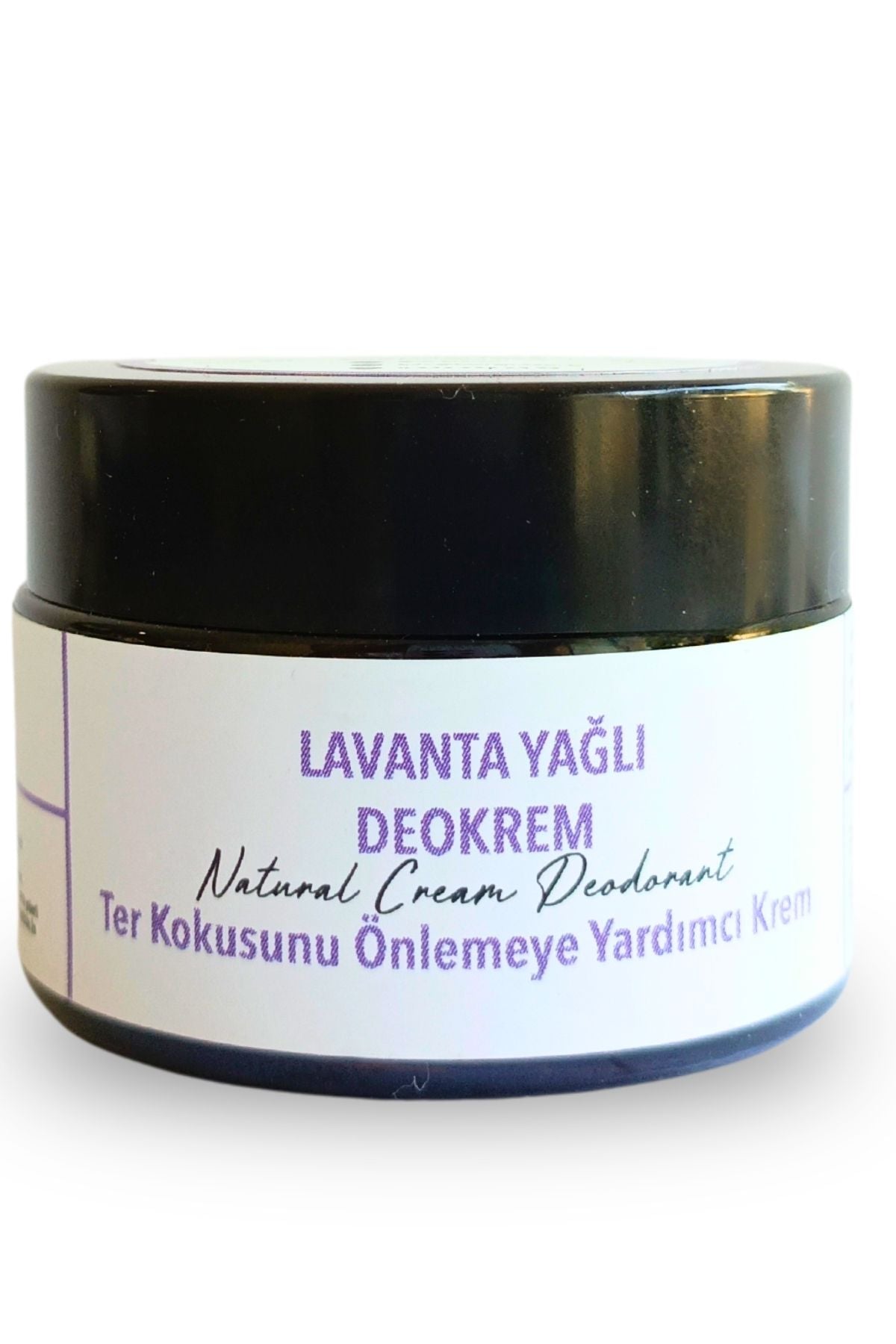 Lavanta Yağlı Krem Deodorant 30 ml. %100 Doğal